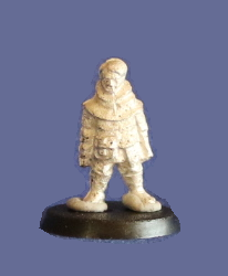 Wardelve miniature Halfling Rogue (lead-free pewter and 30 mm diameter clear base)