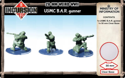 USMC B.A.R. gunner (1 model)