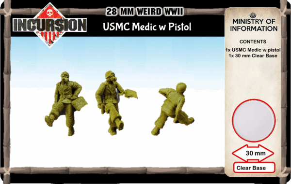 USMC Medic w Pistol (1 model)