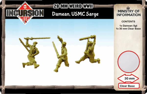 Damean, Ghost USMC Sarge Damean (1 model)