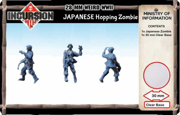 JAPANESE Hopping Zombie Japanese Trooper (1 model)