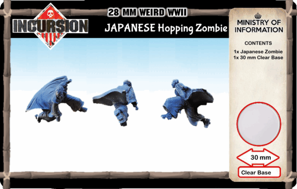 JAPANESE Hopping Zombie Japanese Trooper (1 model)